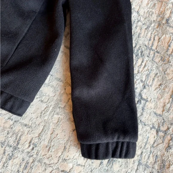 Time and Tru Black Fleece Zip-Up Jacket – Size Large - Picture 2 of 6